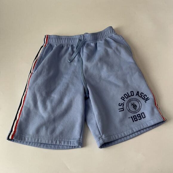 Vintage Polo‎ Sport Ralph Lauren Shorts Gym Workout Elastic Waist Men Medium Y2K - Picture 1 of 10